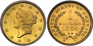 1 Dollar USA (1776 - ) Gold 