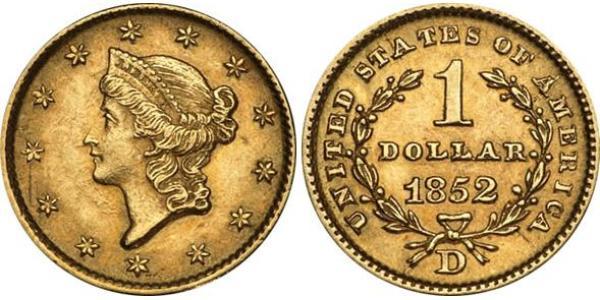 1 Dollar USA (1776 - ) Gold 