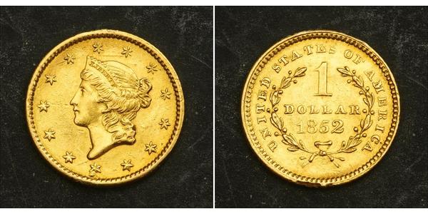 1 Dollar USA (1776 - ) Gold 