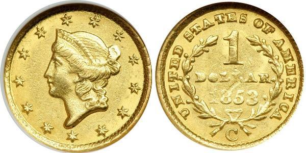 1 Dollar USA (1776 - ) Gold 