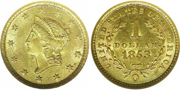 1 Dollar USA (1776 - ) Gold 