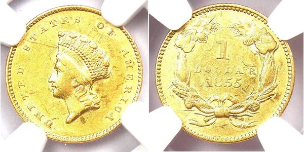 1 Dollar USA (1776 - ) Gold 