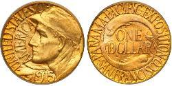 1 Dollar Vereinigten Staaten von Amerika (1776 - ) Gold 