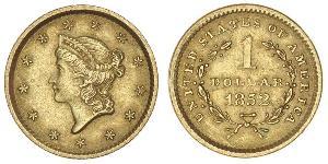 1 Dollar Vereinigten Staaten von Amerika (1776 - ) Gold 