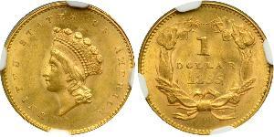 1 Dollar Vereinigten Staaten von Amerika (1776 - ) Gold 