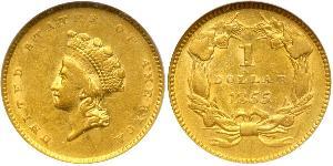 1 Dollar Vereinigten Staaten von Amerika (1776 - ) Gold 