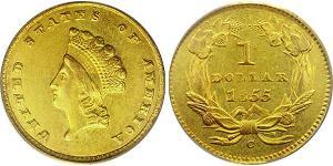 1 Dollar Vereinigten Staaten von Amerika (1776 - ) Gold 