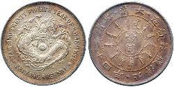1 Dollar Volksrepublik China Kupfer 