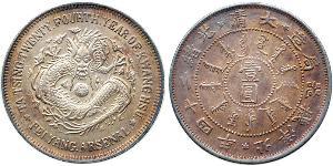 1 Dollar Volksrepublik China Kupfer 