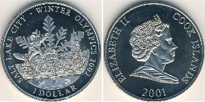 1 Dollar Cookinseln Kupfer/Nickel 