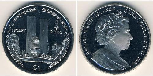 1 Dollar Jungferninseln Kupfer/Nickel 