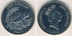 1 Dollar Neuseeland Kupfer/Nickel 