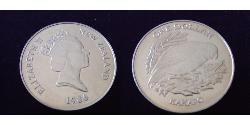 1 Dollar Neuseeland Kupfer/Nickel Elizabeth II (1926-2022)
