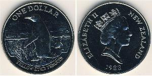 1 Dollar Neuseeland Kupfer/Nickel 