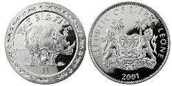 1 Dollar Sierra Leone Kupfer/Nickel 