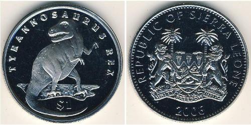 1 Dollar Sierra Leone Kupfer/Nickel 