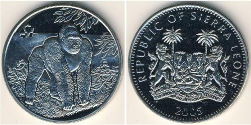 1 Dollar Sierra Leone Kupfer/Nickel 