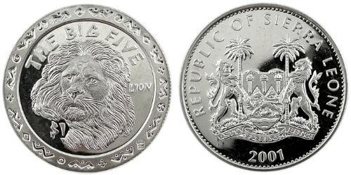 1 Dollar Sierra Leone Kupfer/Nickel 