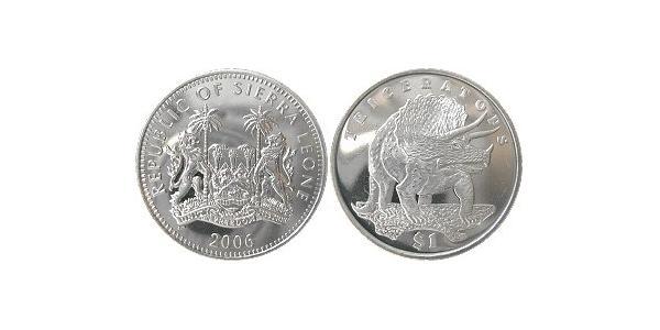 1 Dollar Sierra Leone Kupfer/Nickel 