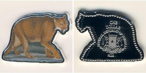 1 Dollar Somalia Kupfer/Nickel 