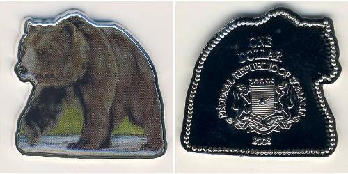 1 Dollar Somalia Kupfer/Nickel 