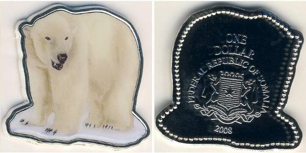 1 Dollar Somalia Kupfer/Nickel 