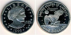 1 Dollar Vereinigten Staaten von Amerika (1776 - ) Kupfer/Nickel Susan Brownell Anthony (1820-1906)