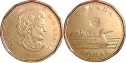 1 Dollar Kanada Messing Elizabeth II (1926-2022)