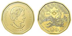 1 Dollar Kanada Messing Elizabeth II (1926-2022)