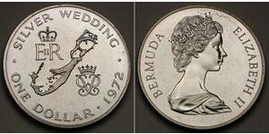 1 Dollar Bermuda Silber Elizabeth II (1926-2022)