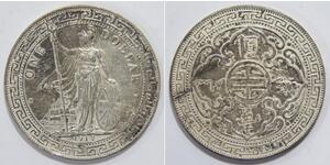 1 Dollar Britisches Weltreich (1497 - 1949) / Hongkong Silber 