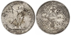 1 Dollar Britisches Weltreich (1497 - 1949) / Hongkong Silber 