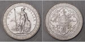 1 Dollar Britisches Weltreich (1497 - 1949) / Hongkong Silber 