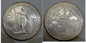 1 Dollar Britisches Weltreich (1497 - 1949) / Hongkong Silber 