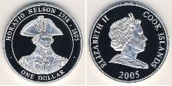 1 Dollar Cookinseln Silber 