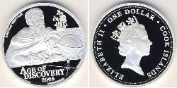 1 Dollar Cookinseln Silber 