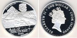 1 Dollar Cookinseln Silber 