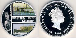 1 Dollar Cookinseln Silber 
