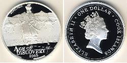 1 Dollar Cookinseln Silber 