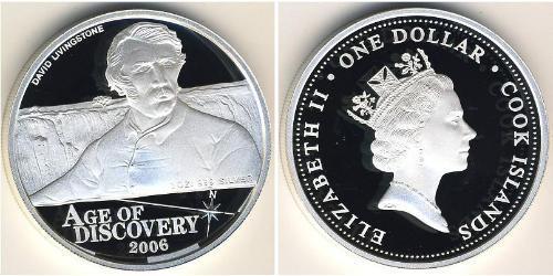 1 Dollar Cookinseln Silber 