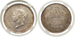 1 Dollar Hongkong Silber Eduard VII (1841-1910)