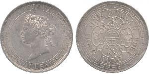 1 Dollar Hongkong Silber Eduard VII (1841-1910)