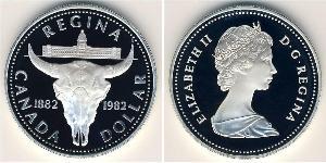 1 Dollar Kanada Silber Elizabeth II (1926-2022)