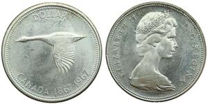 1 Dollar Kanada Silber Elizabeth II (1926-2022)