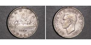 1 Dollar Kanada Silber Georg VI (1895-1952)