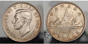 1 Dollar Kanada Silber Georg VI (1895-1952)