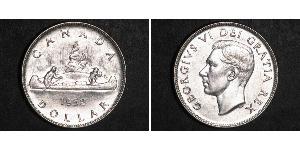 1 Dollar Kanada Silber Georg VI (1895-1952)