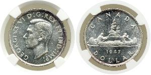 1 Dollar Kanada Silber Georg VI (1895-1952)