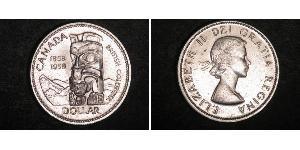 1 Dollar Kanada Silber Elizabeth II (1926-2022)