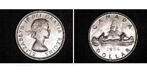 1 Dollar Kanada Silber Elizabeth II (1926-2022)